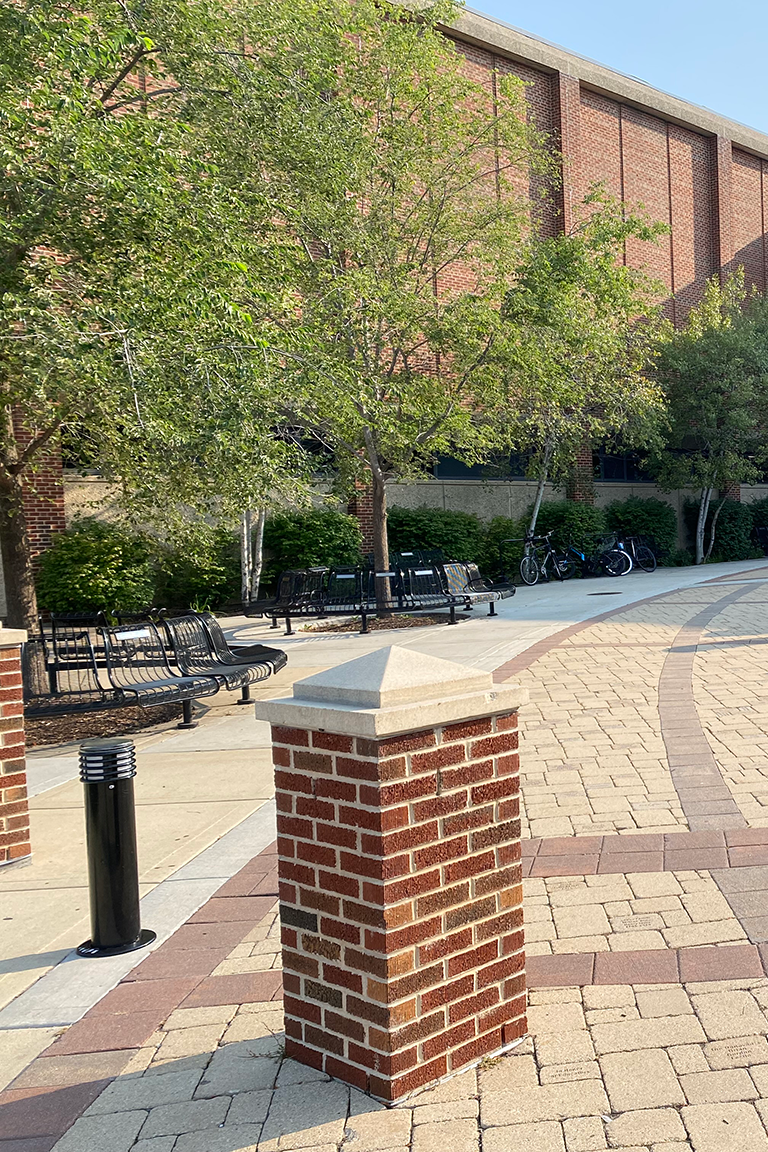 Dedicate a brick, bench or plaque